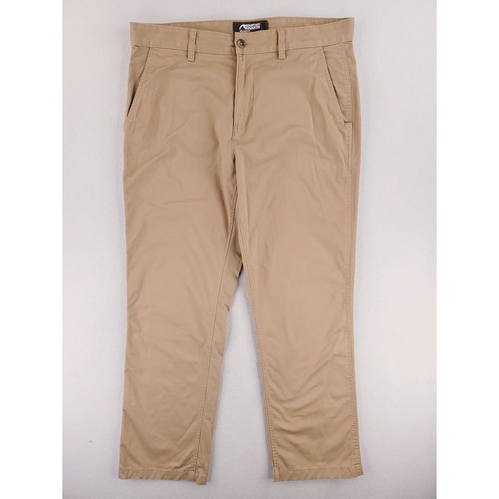 Mountain Khakis Pants Mens 36x32 Khaki Homestead Chino Relaxed Straight Stretch